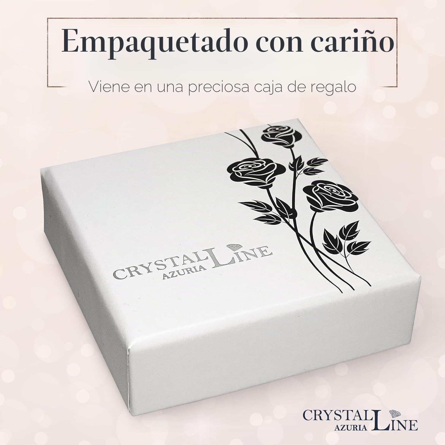 Crystalline Azuria Mujer 18ct Chapado en Oro Perlas Blancas simuladas Juego de joyas Collar Pendientes Pulsera para Mujer