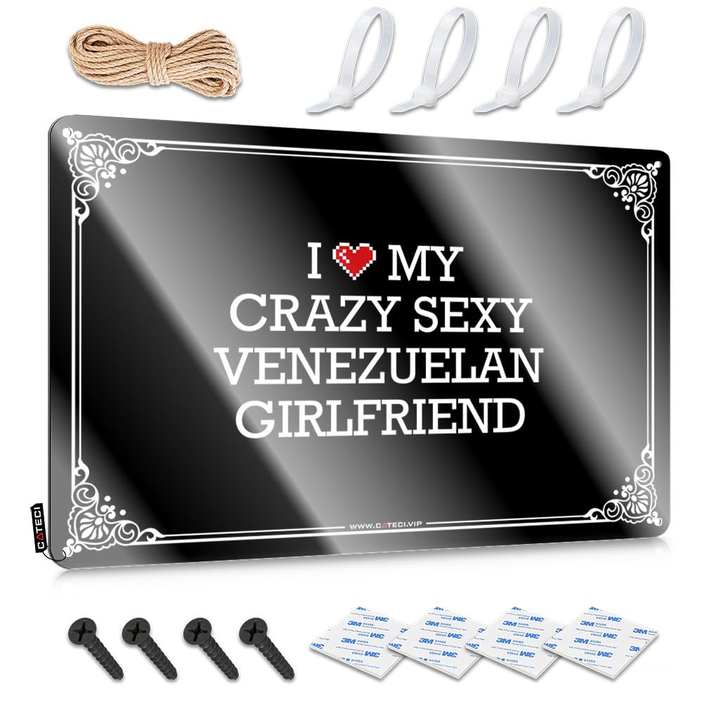 Boys Bedroom Accessories Stunning Funny Wall Art - I Love My Crazy Sexy Venezuelan Girlfriend Rustic Wall Art Accessories Easy Hang For Tiki Bar(20X30CM)
