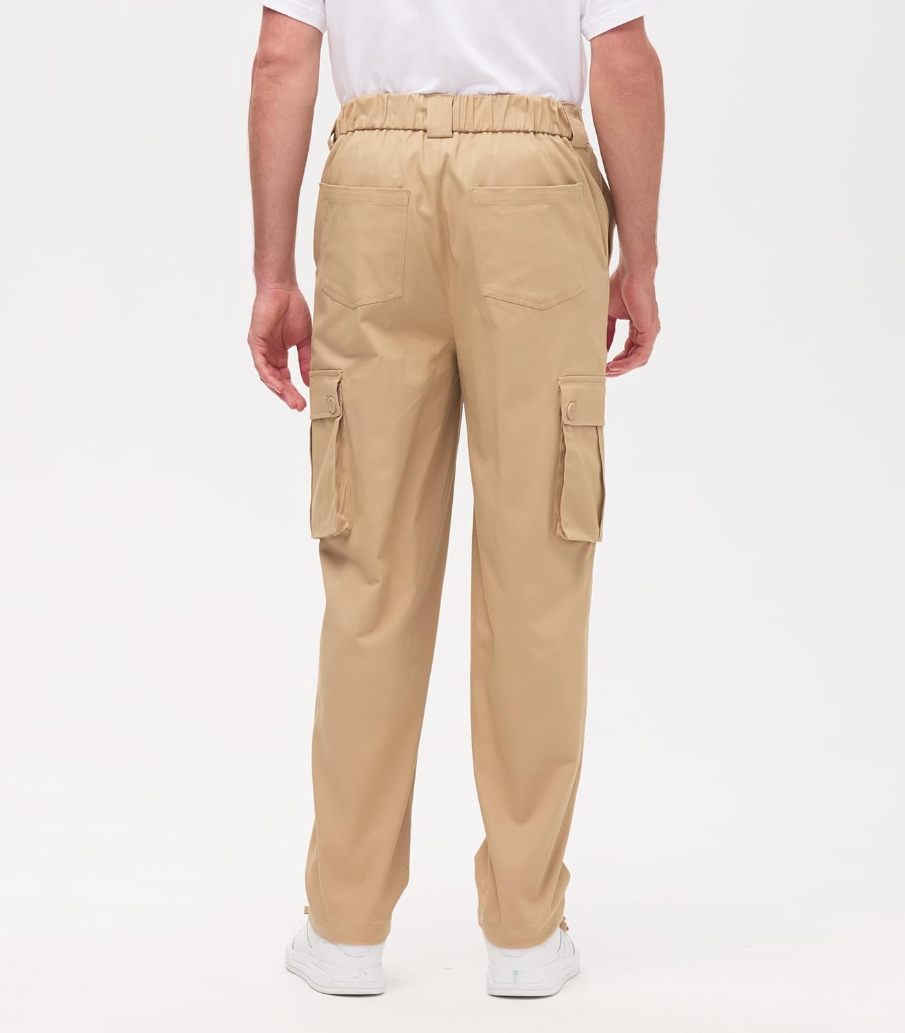 Cargo Pants for Men Baggy and Relaxed Fit Men's Casual Pants with 6 Pockets - Image 5