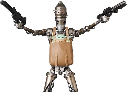 Miniatura 4 de MAFEX No.158 The Mandalorian IG-11 Altura total aprox. 7,3 pulgadas (7.283 in), figura de acción pintada
