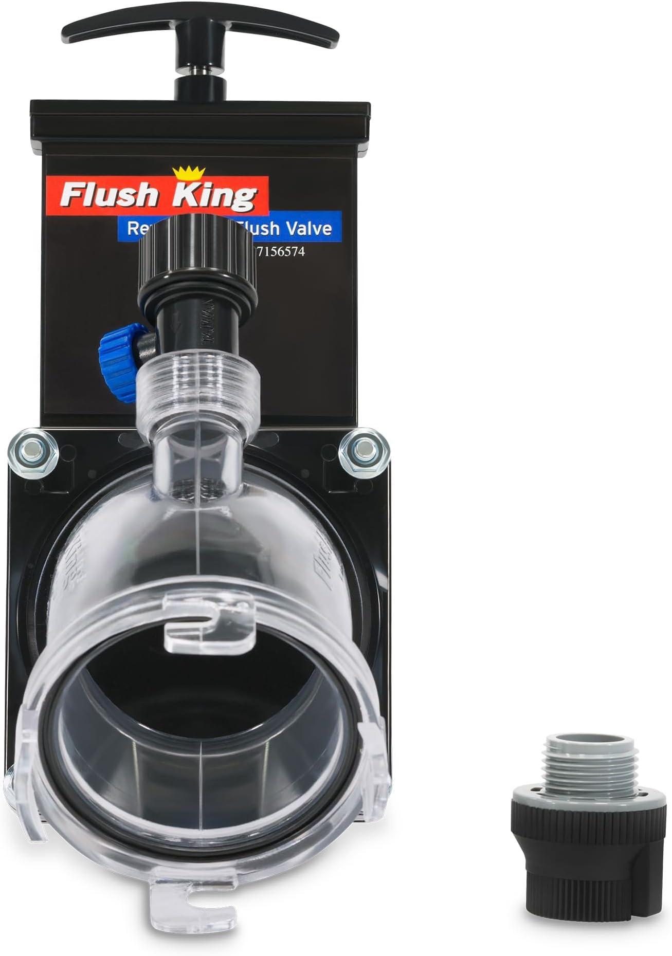 Valterra Flush King™ 45 Degree Reverse Flush Valve Attachment for RV,Camper,Trailer,(Pack of 6)