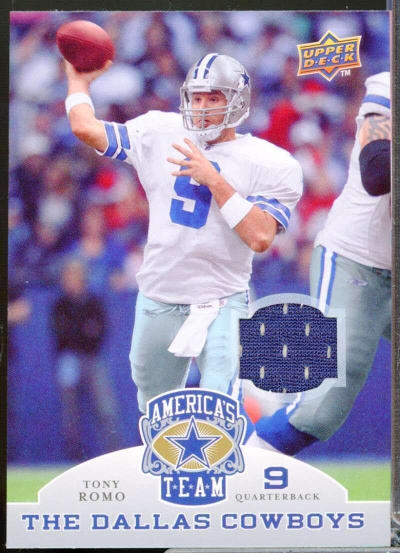 Tony Romo Card 2009 Upper Deck America's Team Jerseys #94 - Unsigned Football Cards