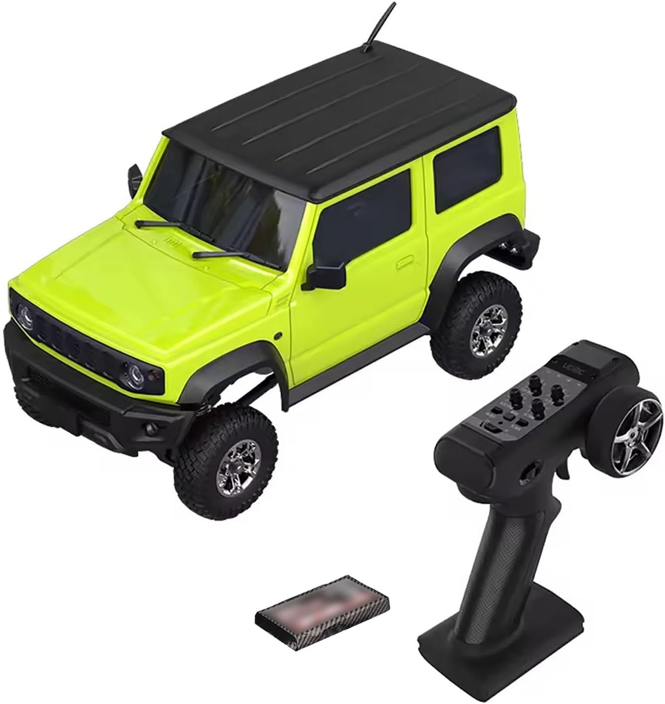 TOUCAN RC HOBBY 1/18 2.4G 4WD 4 * 4 RC Off Road Vehicle Brushed 130 Motor 30A ESC Radio Controlled Crawler Car RTR Model Battery for Ages 14+