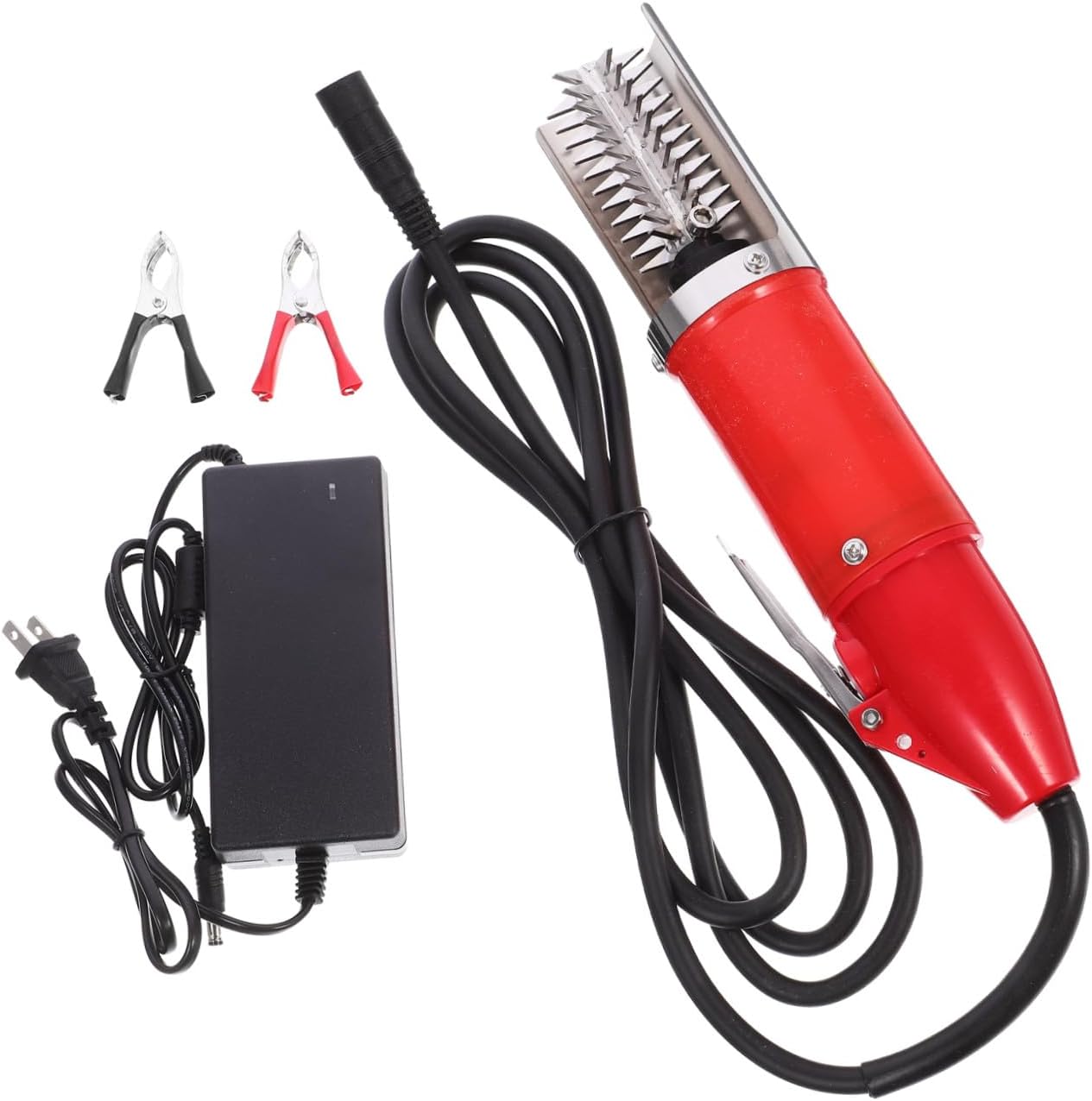 Alipis 1pc Electric Scraper Portable Scale Scraping Machine Stainless Steel Blade Fish Tool