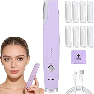 Máquina de afeitar Dermaplane sónico recargab...