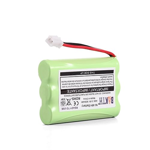 Miniatura 5 de BAKTH 900mAh 3.6V Ni-MH - Batería de enchufe de orificio cuadrado para Motorola MBP33 MBP33S MBP33PU MBP35 MBP36 MBP36S MBP36PU MBP41 MBP43 Monitor