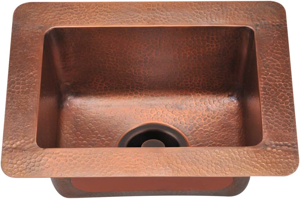 P509 Small Single Bowl Copper Sink