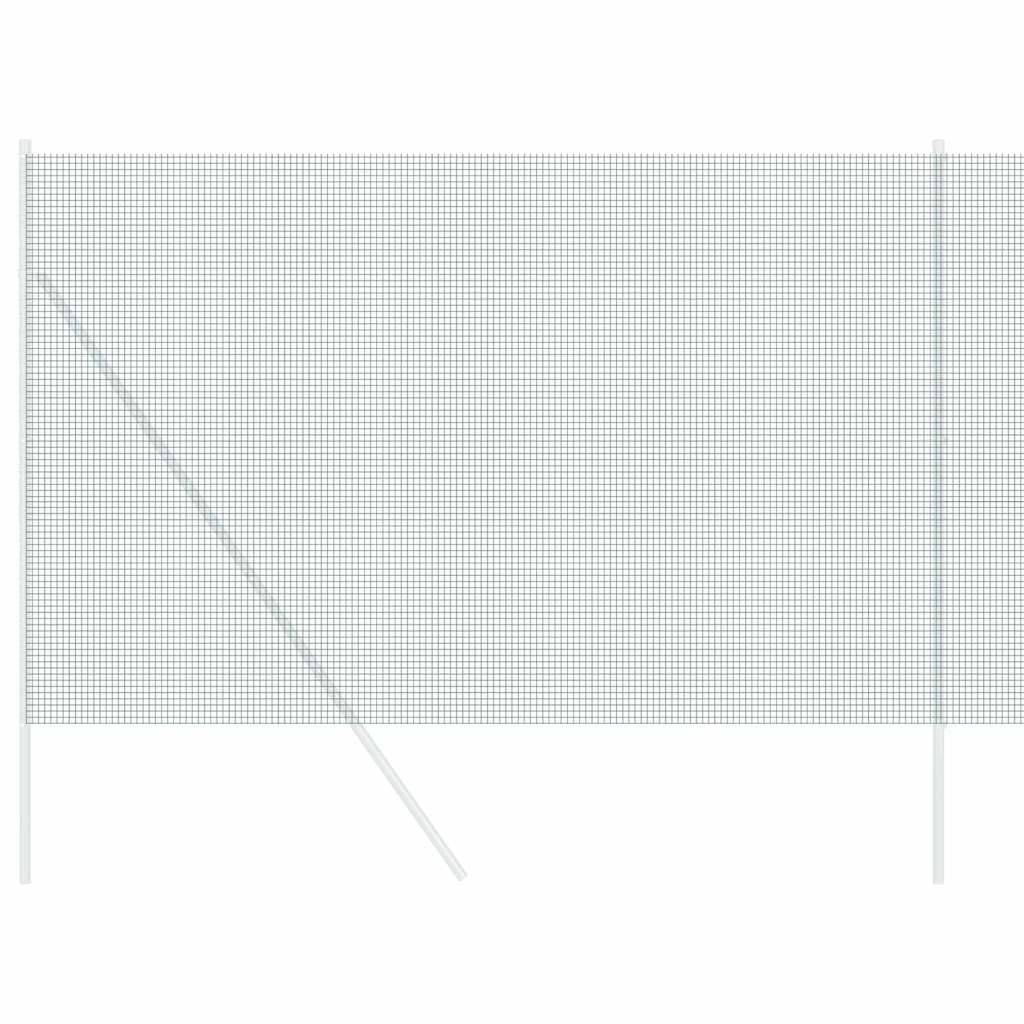 vidaXL Cerca de Alambre Soldado 2500 x 160 cm Verde
