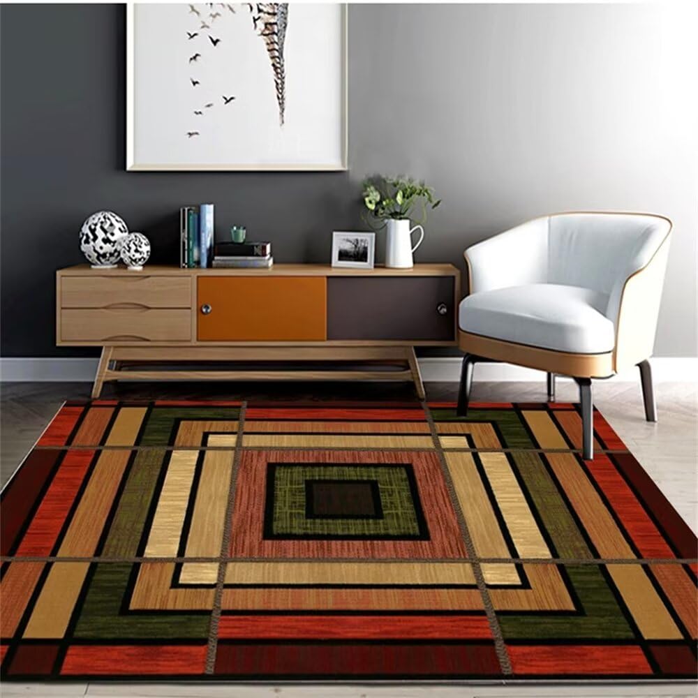 Deco bureau et tapis antidérapant d'intérieur maison pour salon moderne