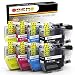 Produktbild OBENO  2 Satzs  LC3211 LC3213 8 Packs Tintenpatronen für Brother LC3211 MFC-J890DW, MFC-J895DW, DCP-J772DW, DCP-J774DW, DCP-J572DW (2 Schwarz, 2 Cyan, 2 Magenta, 2 Gelb)
