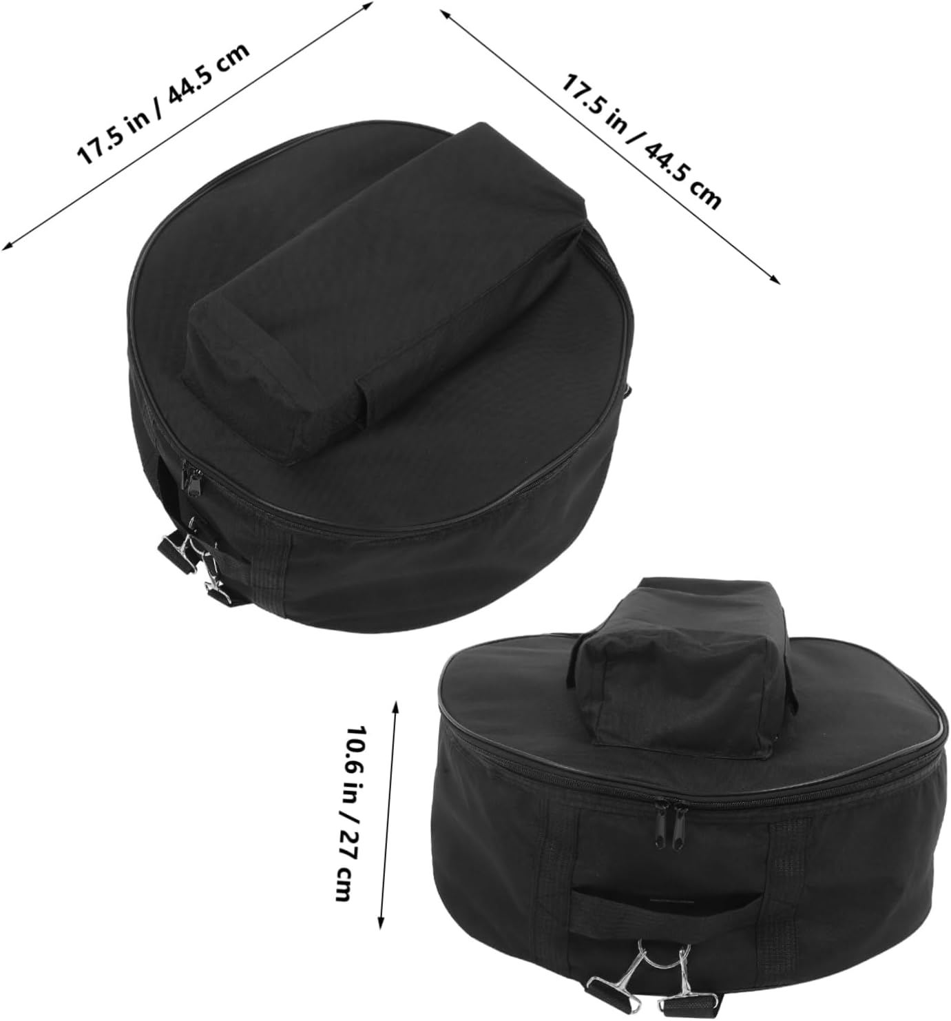 Drum Carrying Case Snare Drum Bag Oxford Cloth Portable Storage Accessory Case for