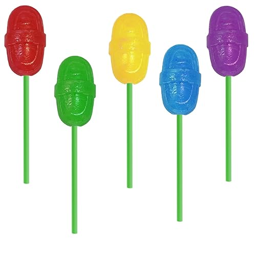 Miniatura 3 de Chupetes de paletas, sin azúcar, arcoíris pediátrico, sabor afrutado tostado, Parve certificado Kosher, envueltos individualmente (280 unidades, 5