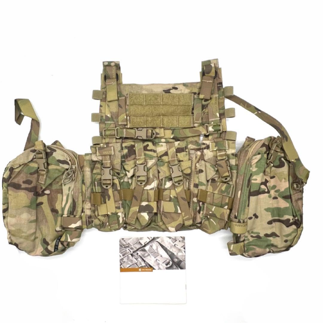 実物未使用新品 Crye AVS デタッチャブル チェストリグ マルチカム Amazon.co.jp: 実物 Crye Precision AVS Detachable Chest Rig