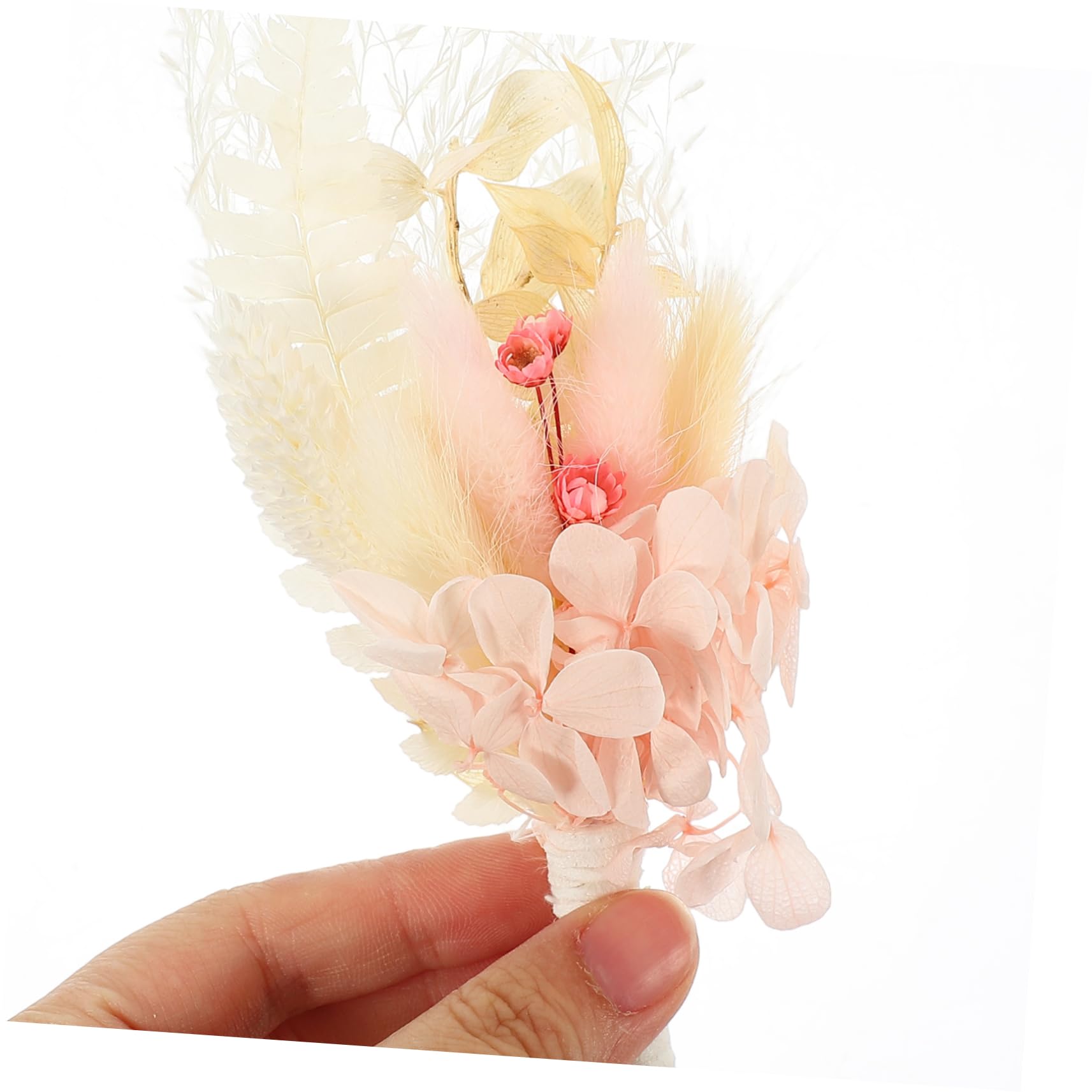 STOBAZA 2stücke Mini Trockenblumenstrauß Bundles Dried Flowers Für Kreative Deko Für Vasen Hochzeits Und Wohnraumgestaltung Pflegeleicht Natürliche Farben Bastelmaterial