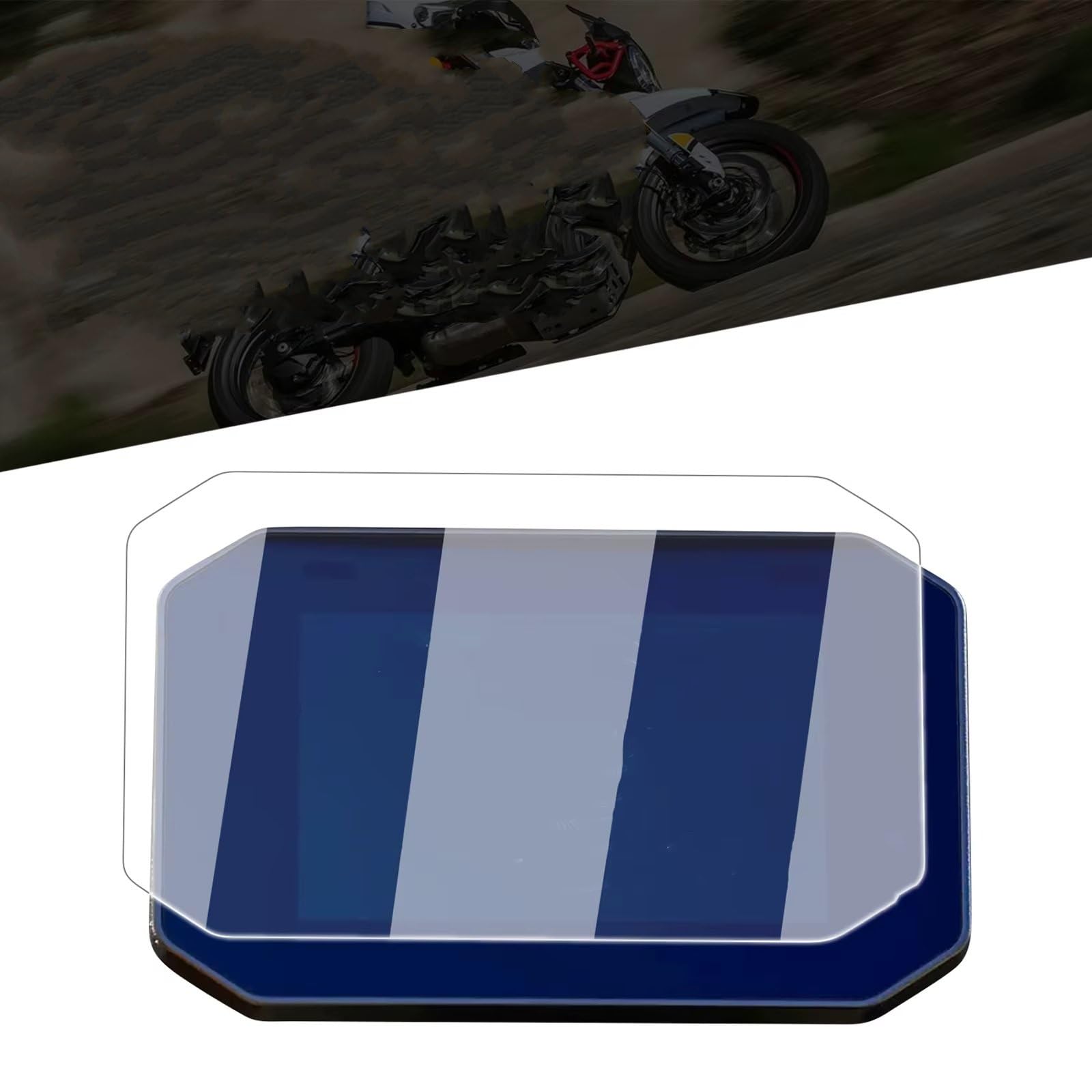 Motorrad Tacho Schutzglas Kompatibel Mit Aprilia Für RSV4 Für Factory 2021–2026 Motorrad-Cluster Kratzschutzfolie Displayschutzfolie(1 pcs)