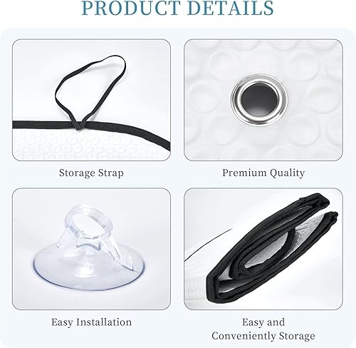 Miniatura 6 de Parasol para parabrisas de automóvil con ojos rojos, ajuste universal, pantalla portátil para ventana delantera de automóvil, protege tu automóvil