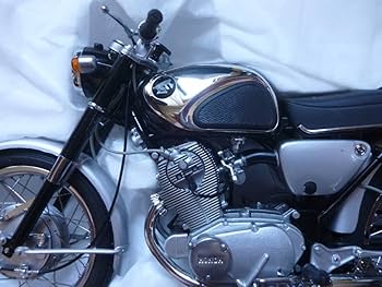 エブロ　1/10　ホンダCB72 ダイキャストミニチュアモデル 1/10 ホンダ CB72 1960 ブラック