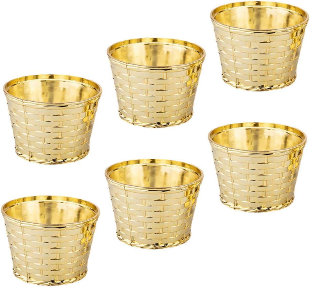KOMBIUDA 6pcs Christmas Tree Stand Base Xmas Tree Holder Smooth for Tabletop Holiday Decor Easy to Install and Reusable