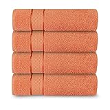 Luxury Bath Towels| 100% Cotton| Ultra Soft, Plush, Thick, Fluffy, Highly Absorbent, Quick Dry| Home