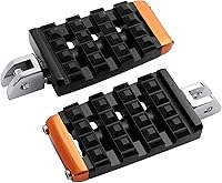 Vista 16 de TCT-MOTORPARTS Clavijas cromadas para estribera trasera para Harley Davidson Softail Fat Boy 18-25