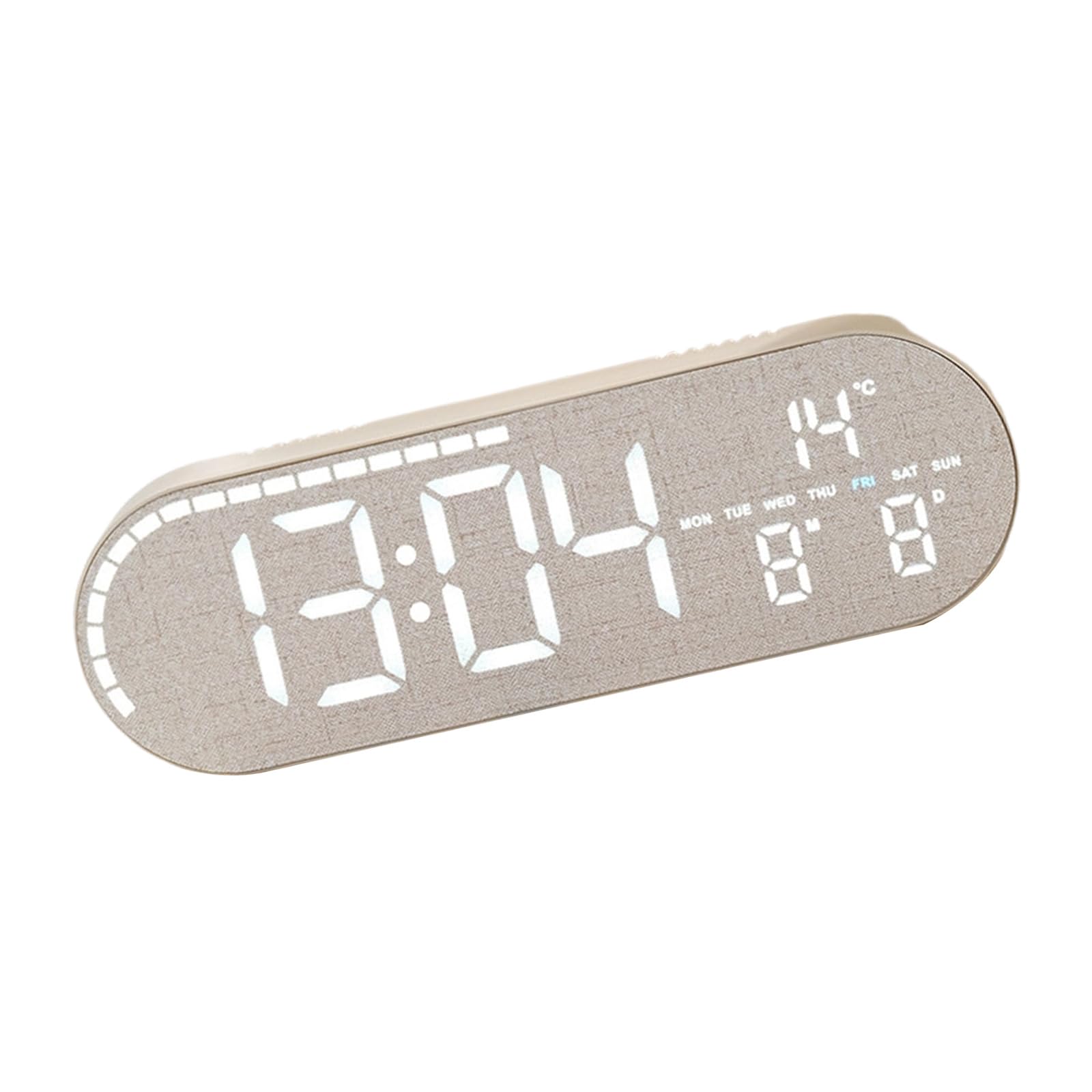 Msioytog Alarm Clocks for Bedroom Living Room Digital Clock Digital Alarm Clocks with Day of Week Date Temperature Desk Clock for Bedroom