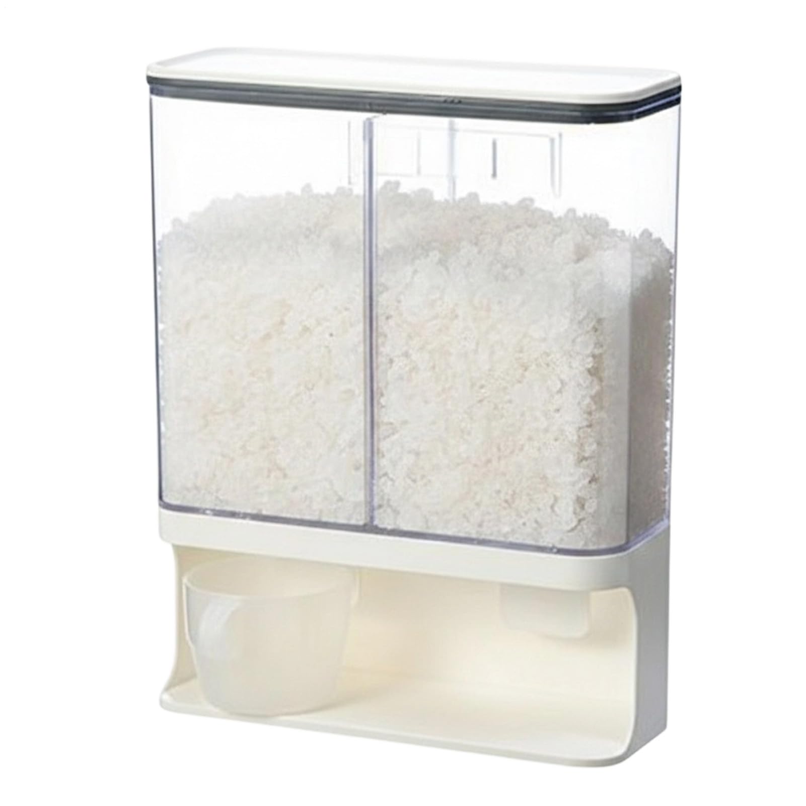 Dispensador De Detergente Líquido Para La Ropa Almacenamiento de Frijoles | Con De Silicona Sellado Y Recipiente Para Suavizante Para Sales De Baño, Arroz, Legumbres Y Productos