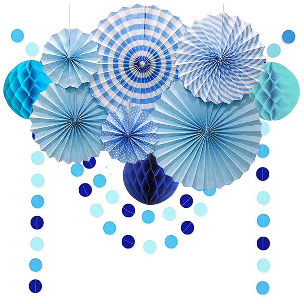 Amazon.co.jp: 海下テーマ ブルー パーティーデコレーション