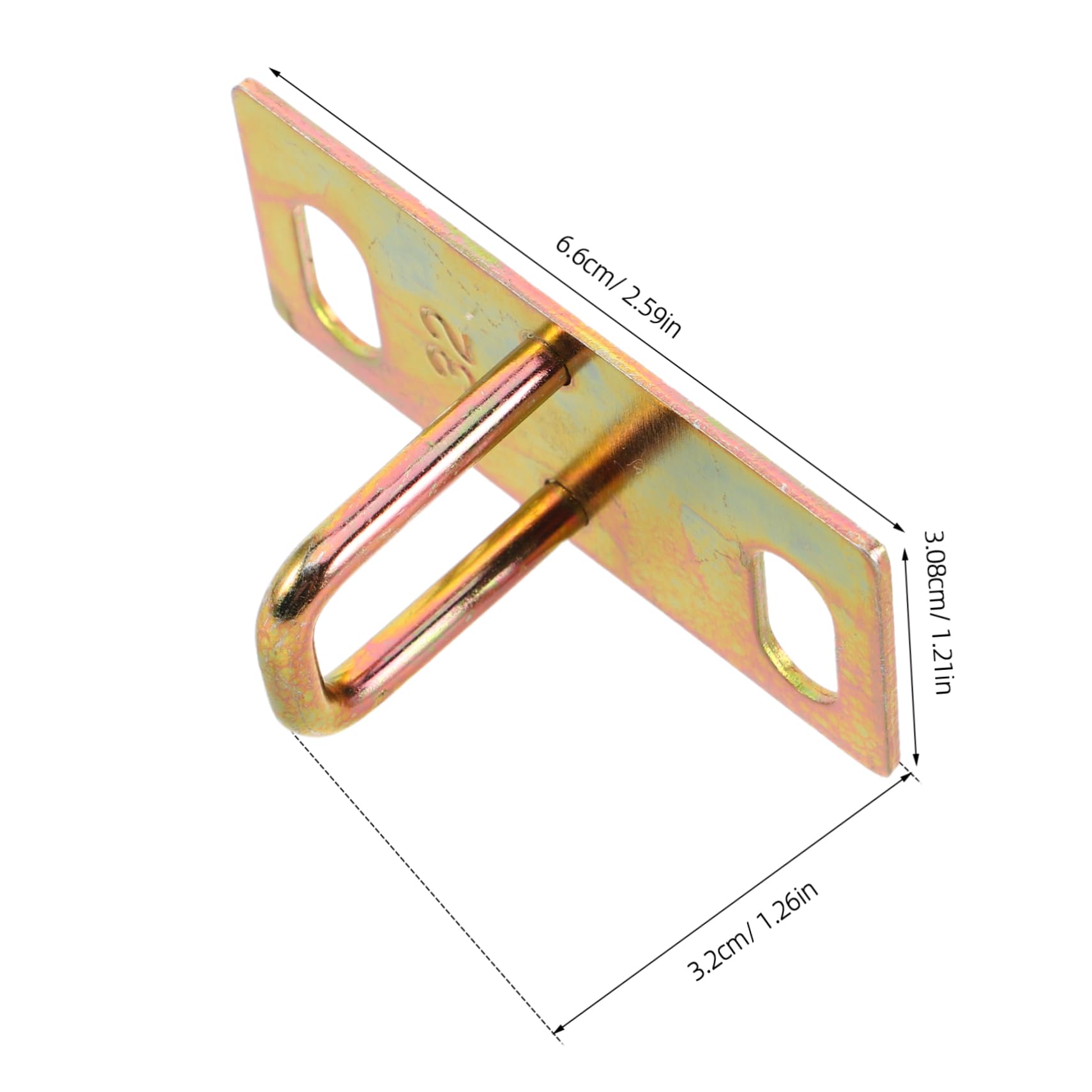 INOOMP 8pcs Electric Motorcycle Seat Lock Hook Durable Lock Buckle for Motorbikes Scooters Quick Installation Versatile Design Secure Locking Mechanism for Reliable Protection