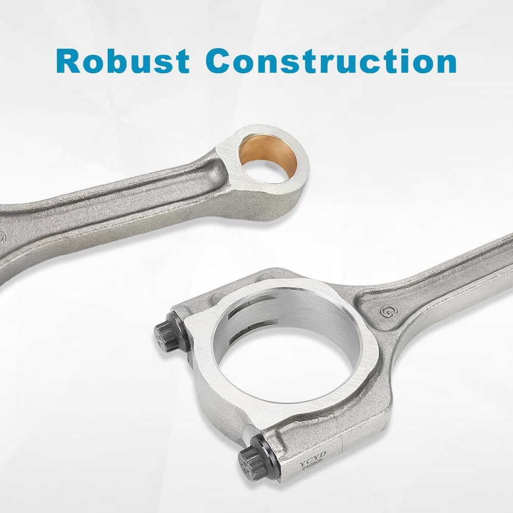 JDMON Engine Connecting Rod Replacement for Kia Optima Hyundai Sonata 2011-2018, Sorento Sportage Tucson 2014-2019 Santa Fe Sport 2017-2018 2.4L L4 Replacement for 23510-2G540 23510-2G500 23510-2G520
