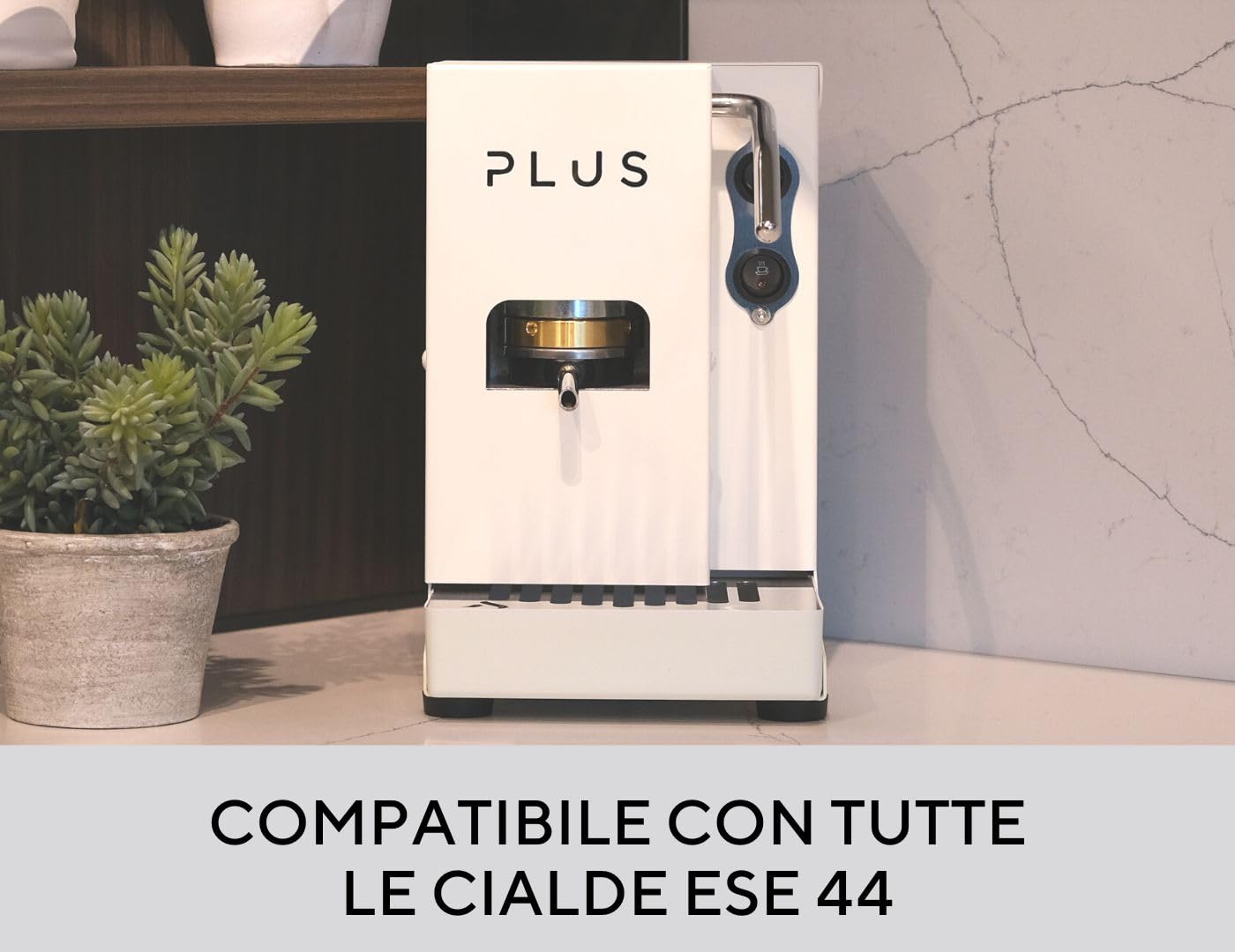 Aroma Plus ESE 44 Machine à expresso à dosettes Noir