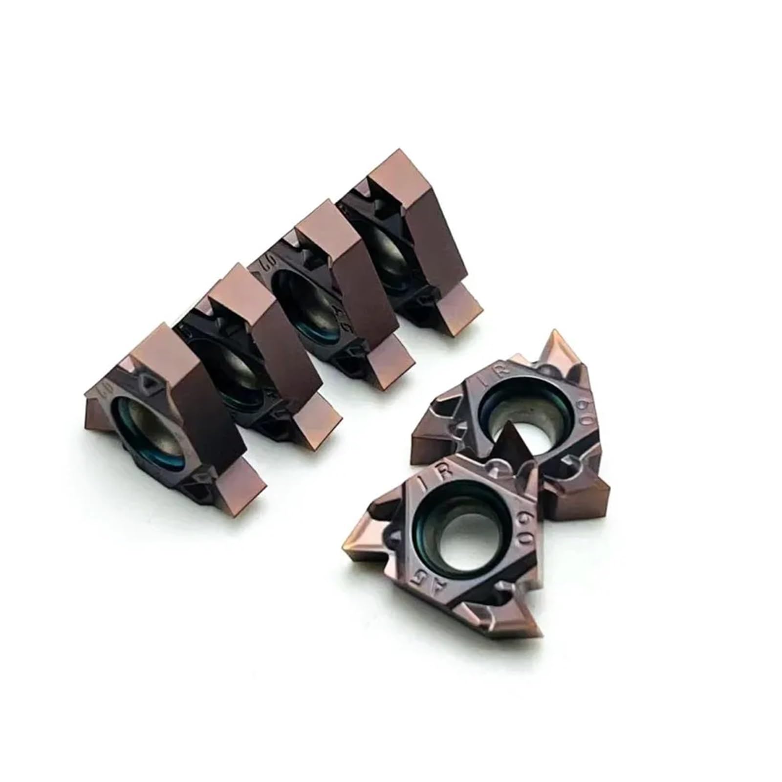 Insertos de Torno CNC Insertos de carburo 16ER AG60-S VP15TF UE6020 US735 Insertos de torneado Herramientas de torneado de roscas 16ER(16IR AG60-S VP15TF,200PCS(20box))