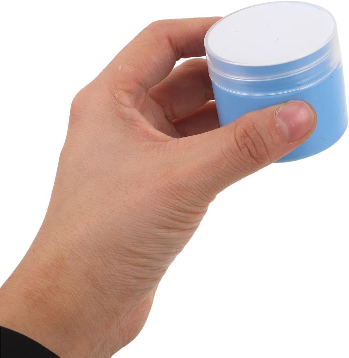 Generic 2pcs Press Mold Putty: 1:1 Mixing Ratio - Silicone Clay Press Mold Putty for Air Dry Clay Soap Making Miniature Creations - Flexible Molding Kit for Objects 100g/Pcs