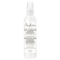 Vista 2 de SheaMoisture Acondicionador sin enjuague para todo tipo de cabello, 100% aceite de coco virgen extra, acondicionador sin silicona, 8 onzas