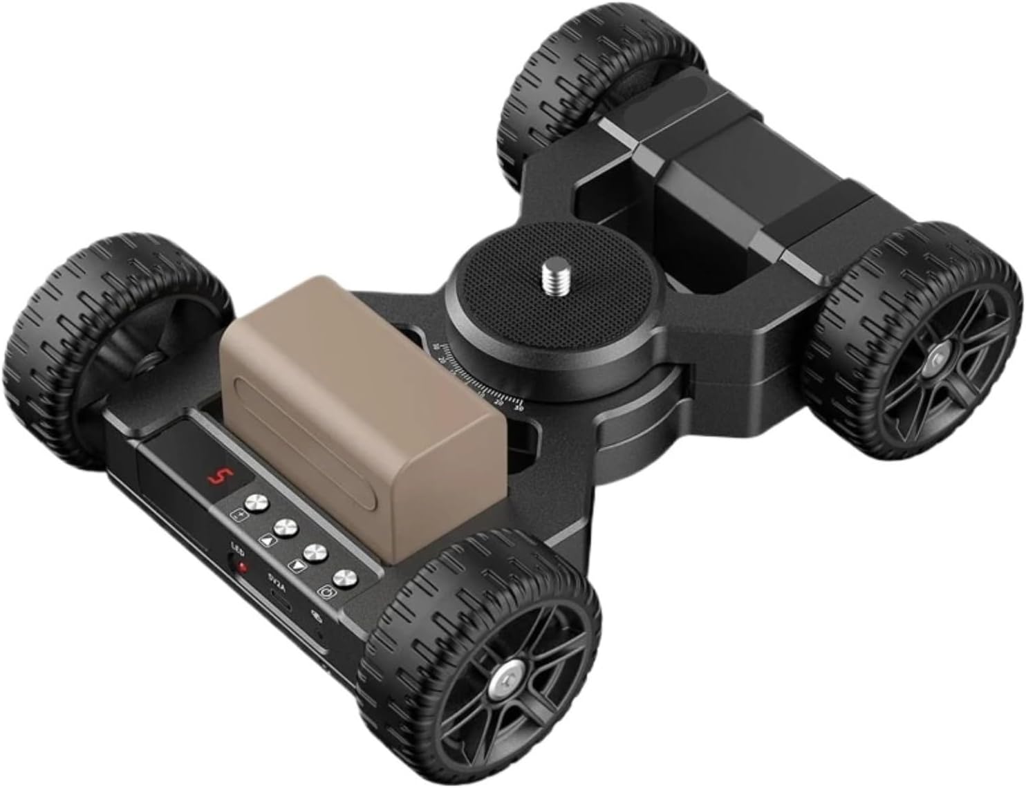 Compatible for GoPro DSLR Camcorder Camera Slider Dolly with App Control
