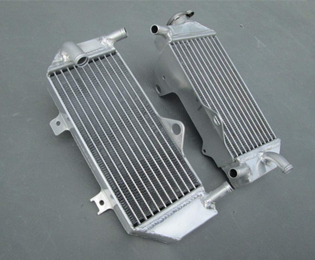 Aluminum Radiator + Silicone hose for 2010-2013 Honda CRF250R CRF250 2010 2011 2012 2013 (Red)
