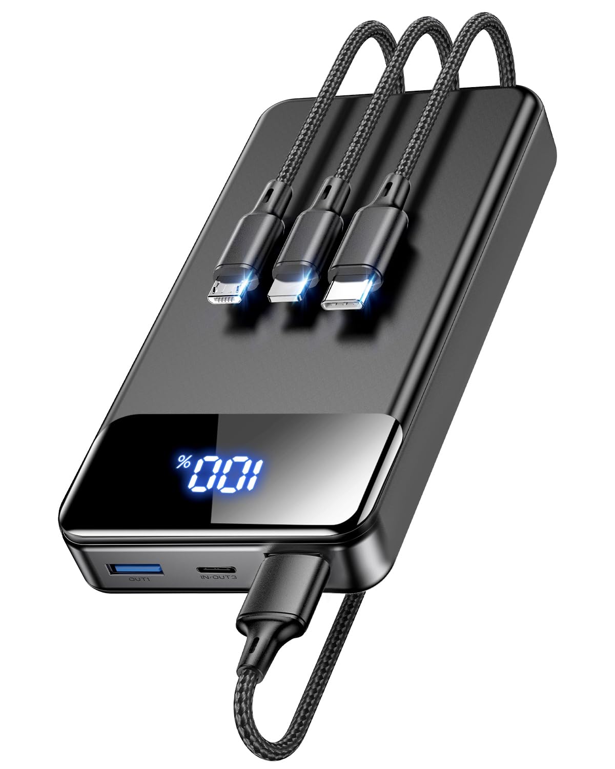 LILIO Portable Charger Power Bank 60 000mAh Battery Pack 22 5W Power Bank Fast Charging with USB Cable