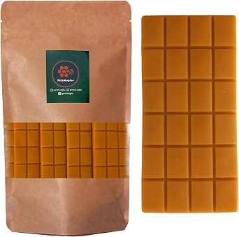 Petekoğlu (320Gr) Pure Beeswax Natural Additive-Free Luxury Beeswax Easy to Break, Easy-to-Use Beeswax Beeswax