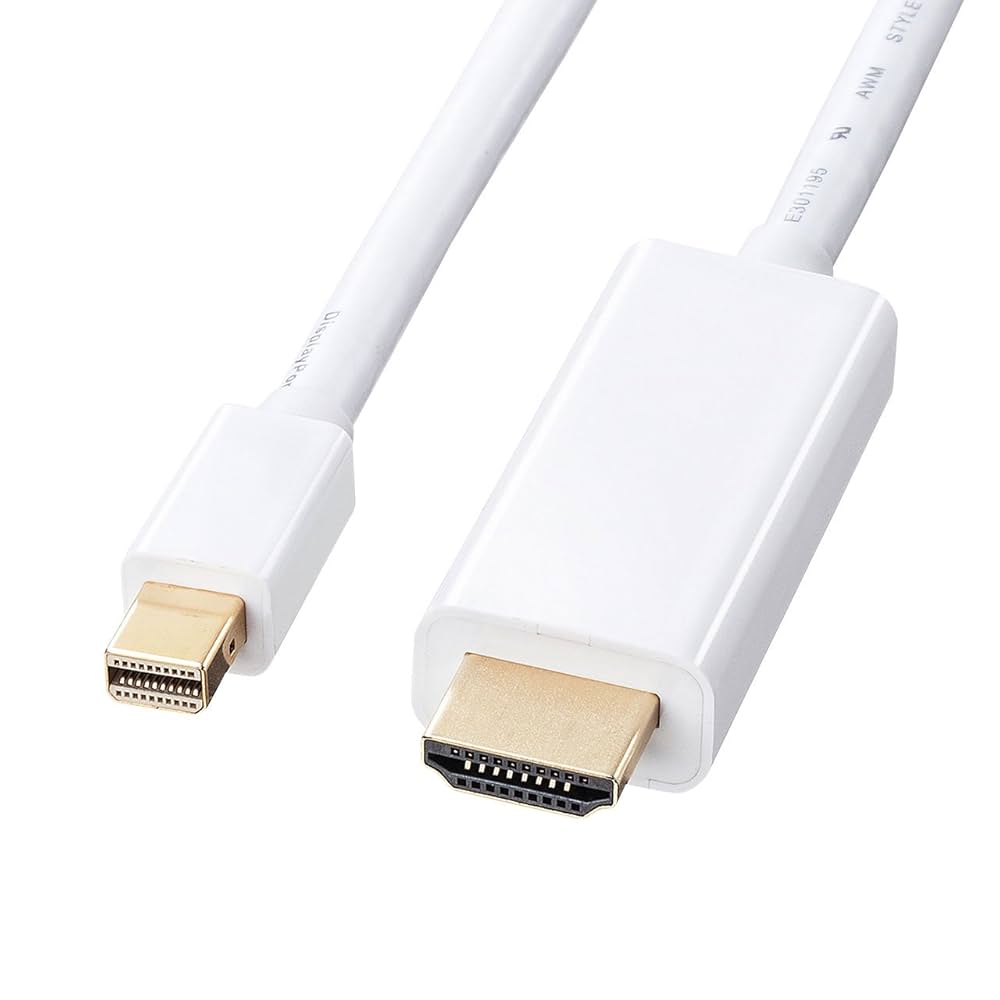 DisplayPort to HDMI 変換ケーブル KC-DHPDA20 2m ヨドバシ.com - サンワサプライ SANWA SUPPLY DisplayPort-HDMI