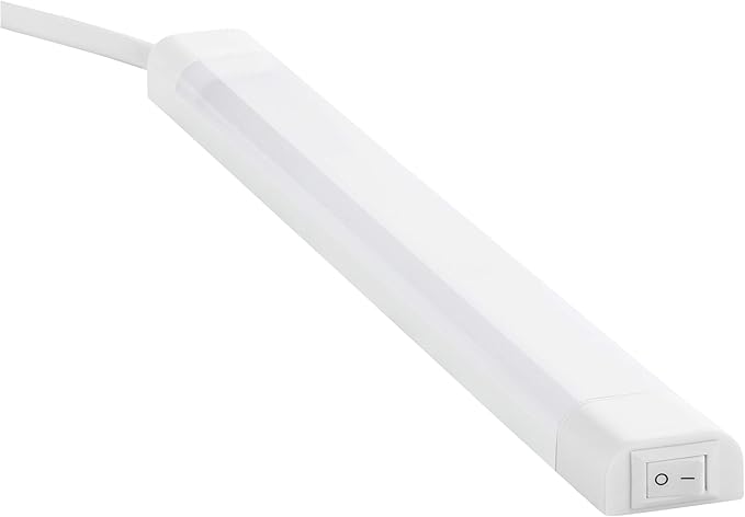 SEBSON SEBSON LED Under Cabinet Light Kitchen 30cm with 230V Plug and Switch - Cabinet Light Neutral White 4000K 4W 300lm - Under Cabinet Lighting for Kitchen, Bedroom