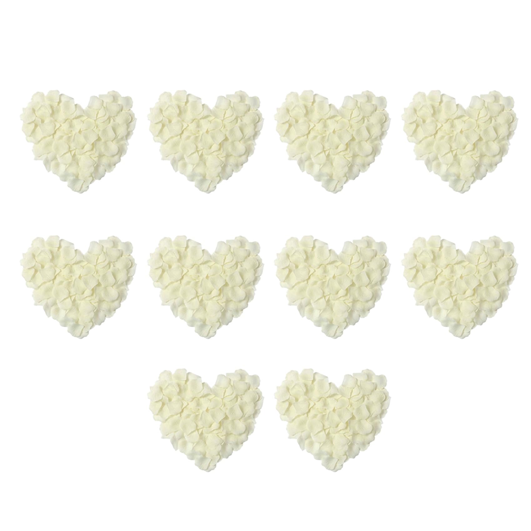 Hndhbfgrt 1000 Pcs/Set Silk Rose Petals Artificial Rose Flower Petal for Wedding Party Home Hotel Valentine's Day Decoration
