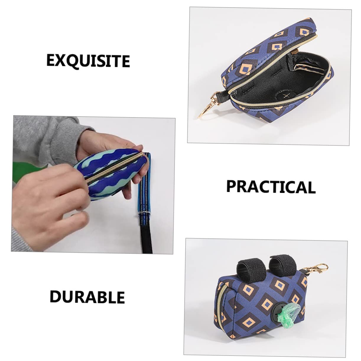 Lot De 4 Distributeurs De À Couches Portables Pour Nouveau-nés Support De Poubelle Pour L'extérieur Distributeur De À Crottes Pour Bébé 2 Pièces X 4
