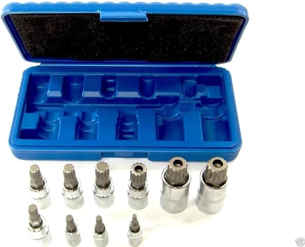 Amazon.com: Socket Sets New 10pc XZN 12 Point MM Triple Square