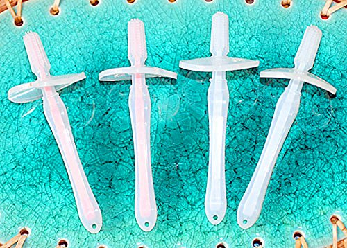 オーラルケア 歯ブラシ ベビーファーストソフト歯ブラシ ピンク・ブルー各2本組 赤ちゃん歯ブラシセット