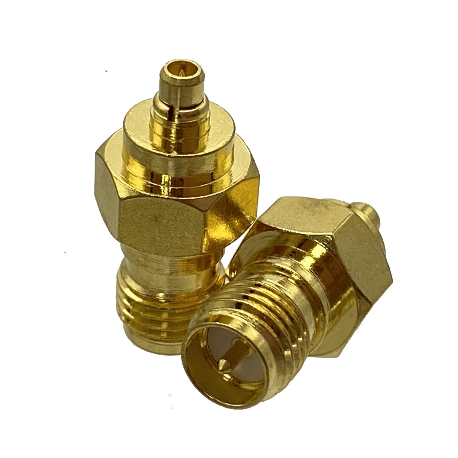 10 pièces RP SMA prise femelle à MMCX prise mâle RF adaptateur connecteur Coaxial fil bornes droites