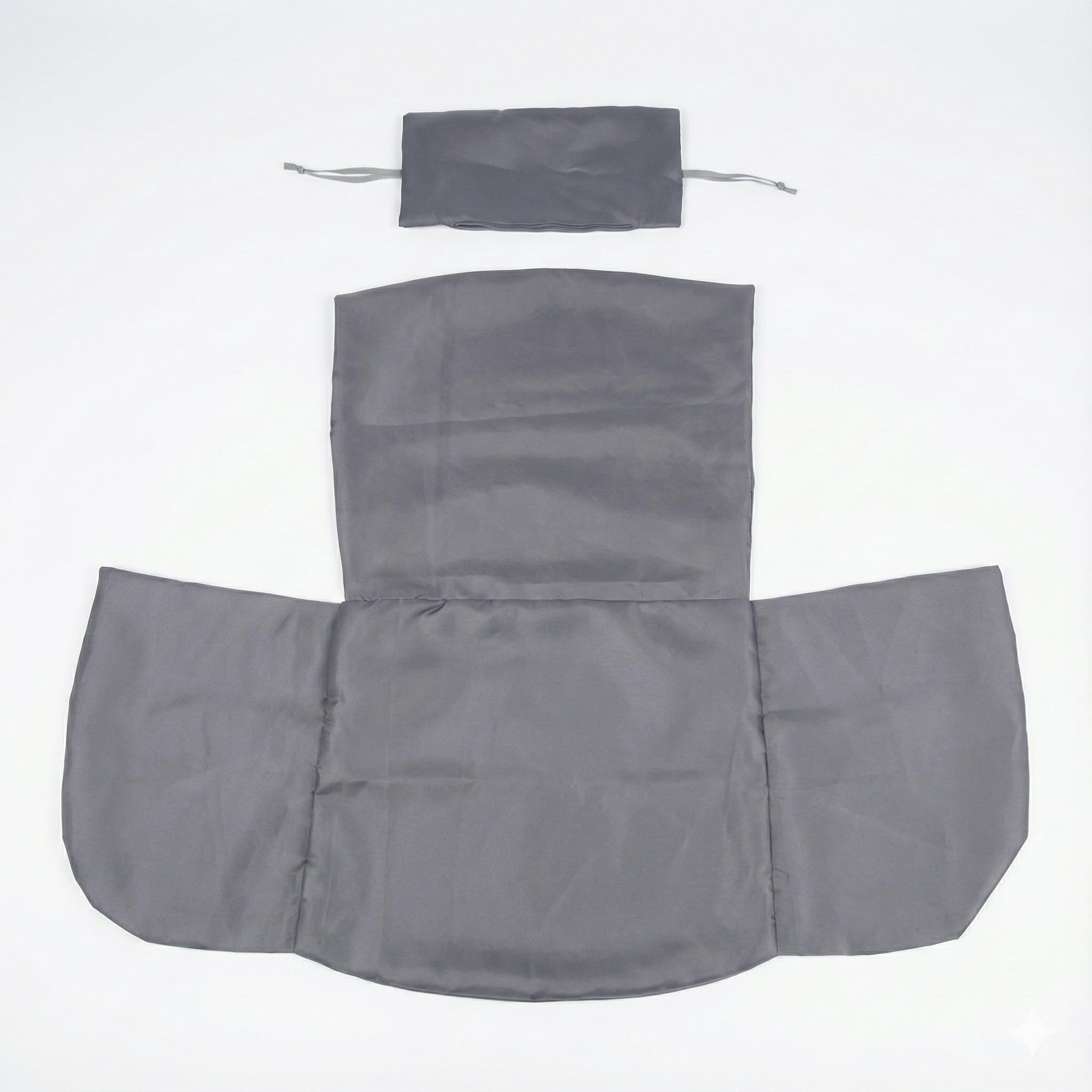 Coussin de Rechange pour Chaise à Panier Suspendu - Imperméable - pour terrasse, Jardin (sans Rembourrage) (Gris)