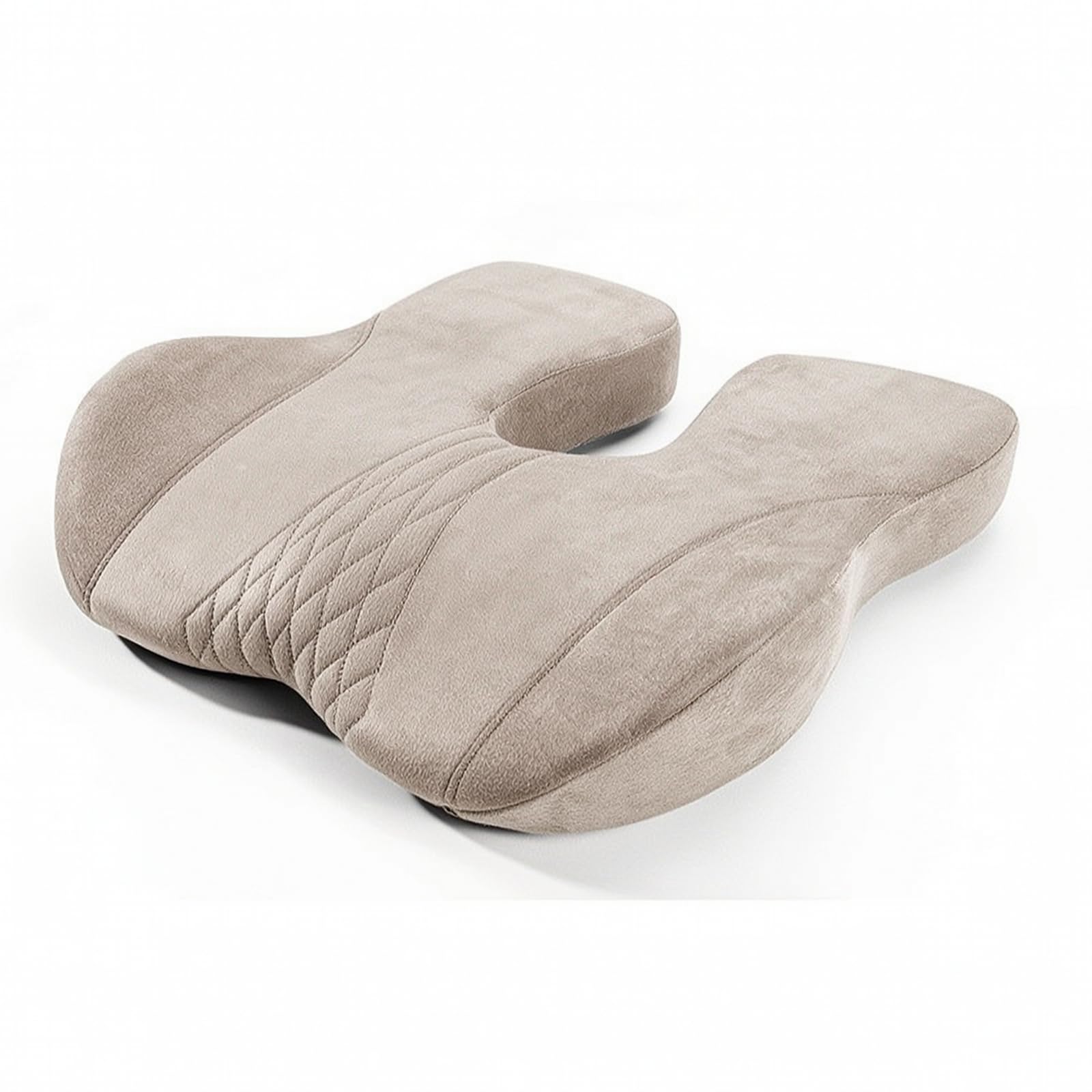 Cojín dor para Coche Firme, Gris Mineral【Modelo Diamante】