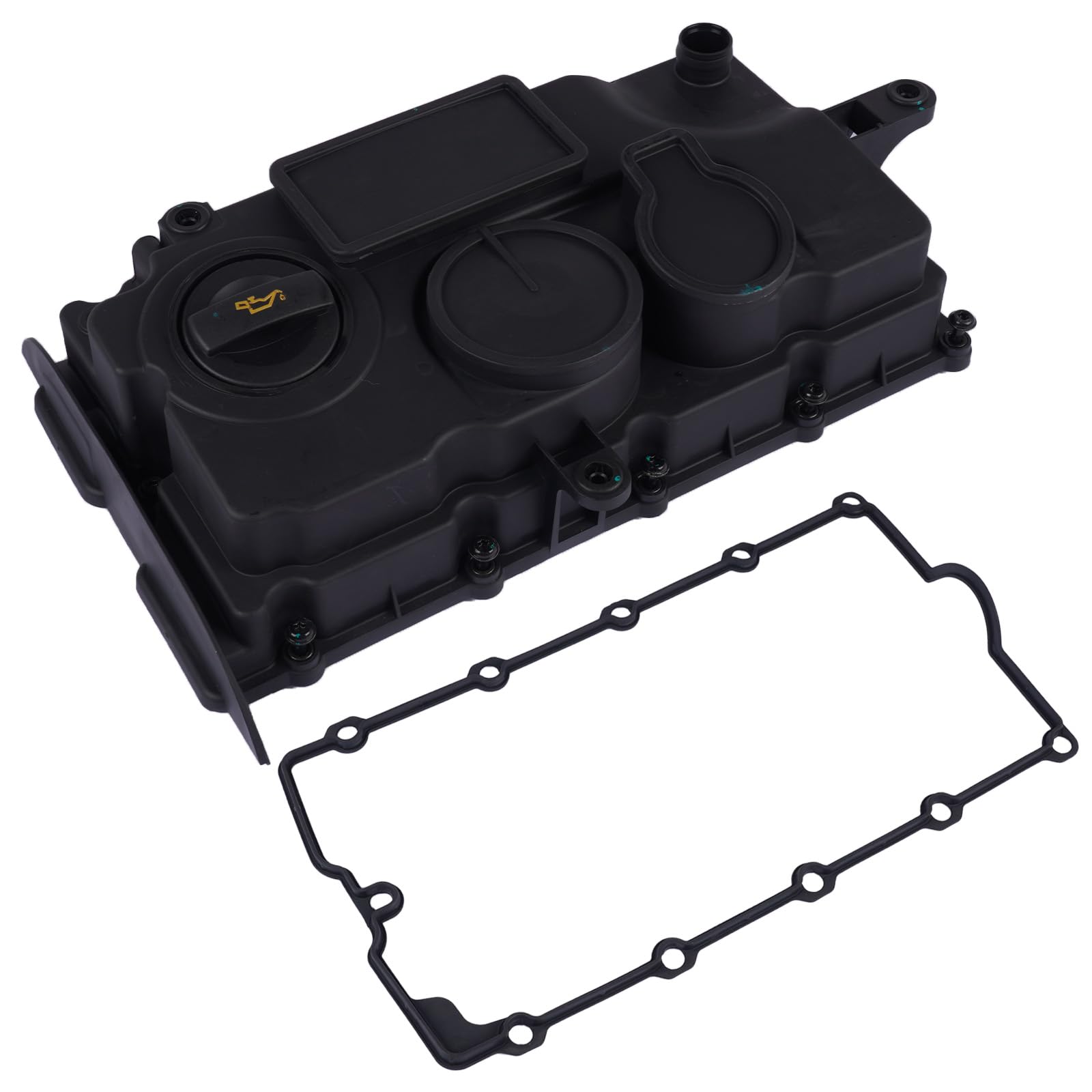 Ventildeckel Mit Dichtung Kompatibel mit A3 G0lf V T0uran Al-tea Le0n T0led0 2.0 TDI 03G103469AA 03G103469L