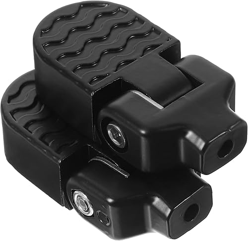 YARNOW 2 Pairs Pedal Bike Accessories Mountain Bike Pegs Folding Bike Folding Foot Pegs Cycle Foot Pegs Platform Flat Pedals Electric Bike Rear Seat