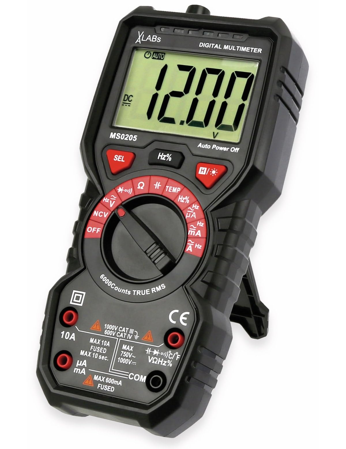 MS0205 Digital-Multimeter, 6.000 Counts mit NCV