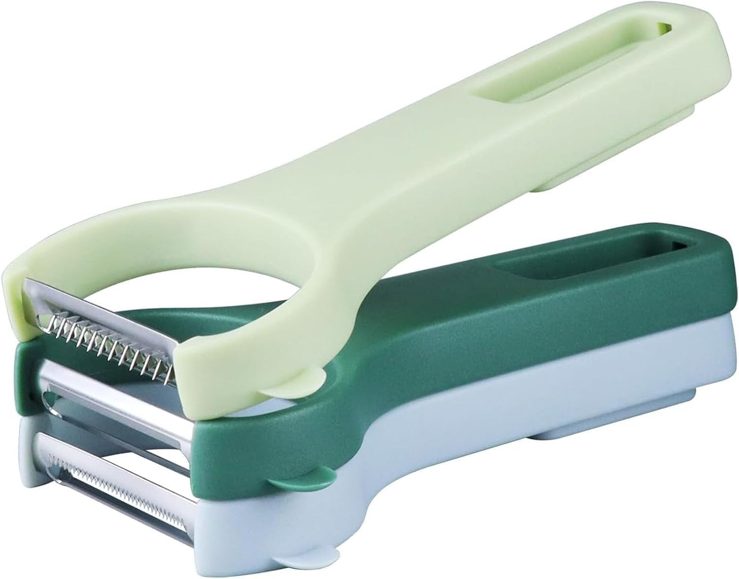 Sponsored Ad – Vegetable & Fruit Peeler Set – Stainless Steel Carrot, Potato, and Cucumber Peeler with Slicer and Shredder (3 Colors)